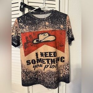 5/$20 SHEIN Red and Black Graphic Tee